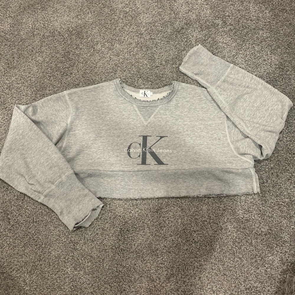Altered Vintage Calvin Crop